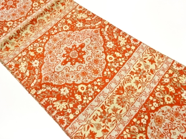 JAPANESE NAGOYA OBI / UNUSED / WOVEN RHOMBUS(NON-TAILORED)